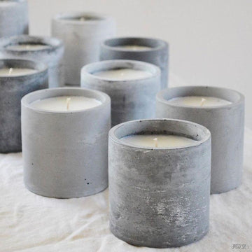 Aromatic Cement Soy Wax Candles