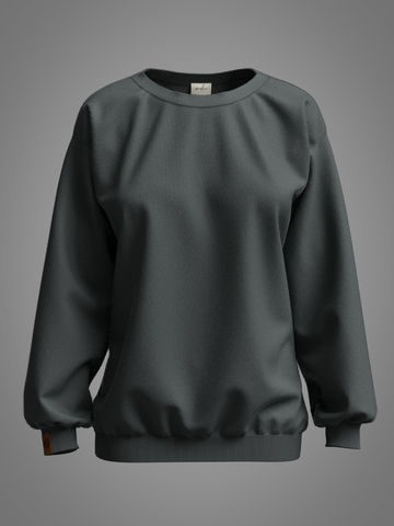 Oversized Shadow Grey Sweatshirt