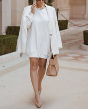 Oversized Ivory White Sweatshirt