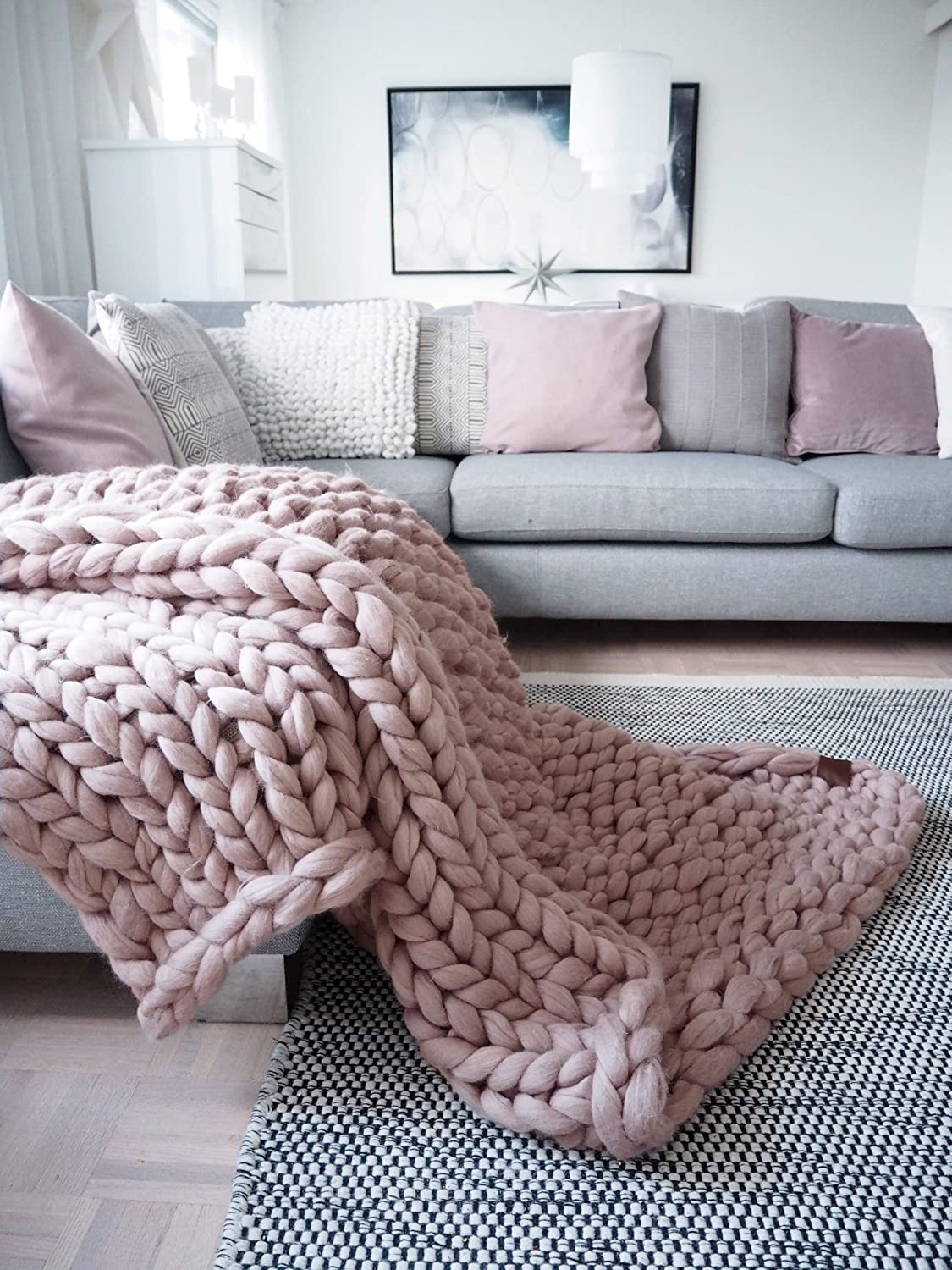 Large Merino Wool Blanket