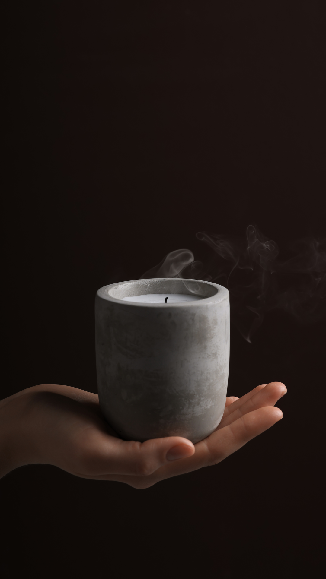 Aromatic Cement Soy Wax Candles