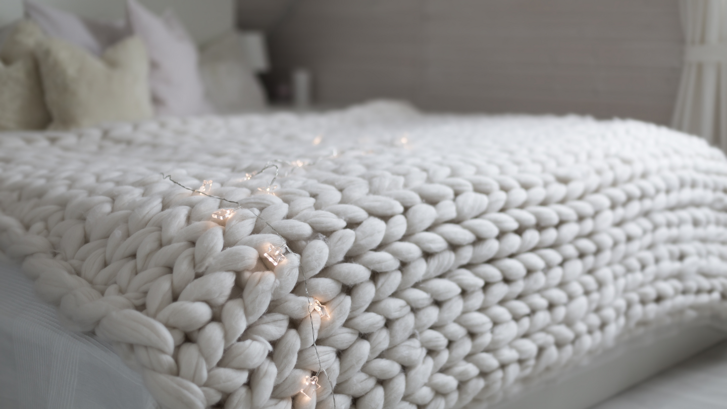 Large Merino Wool Blanket